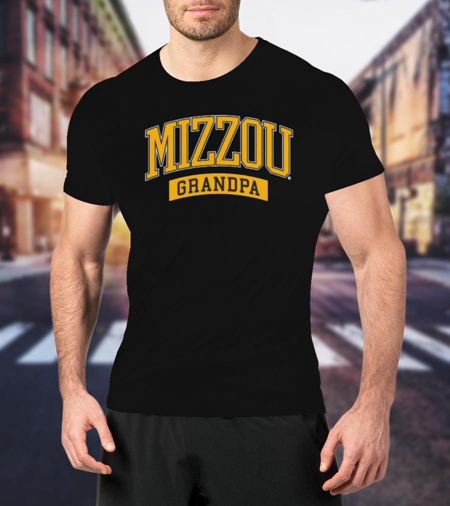 Mizzou Tigers Grandpa Arched T-Shirt