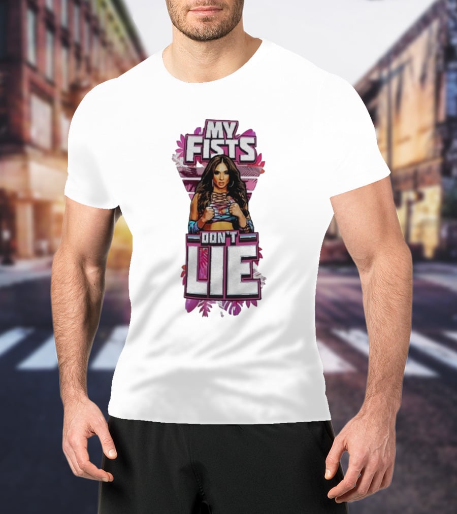 MY FISTS DON'T LIE Boxing Champion T-Shirt