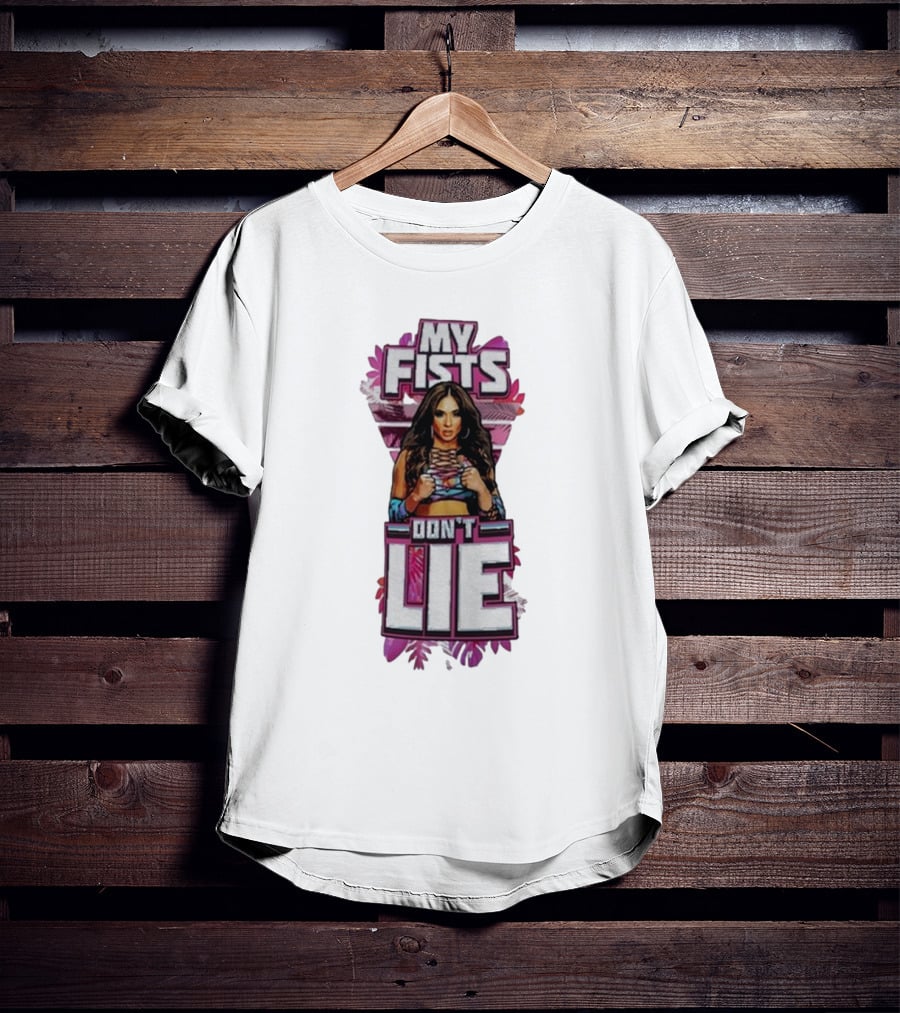 MY FISTS DON'T LIE Boxing Champion T-Shirt