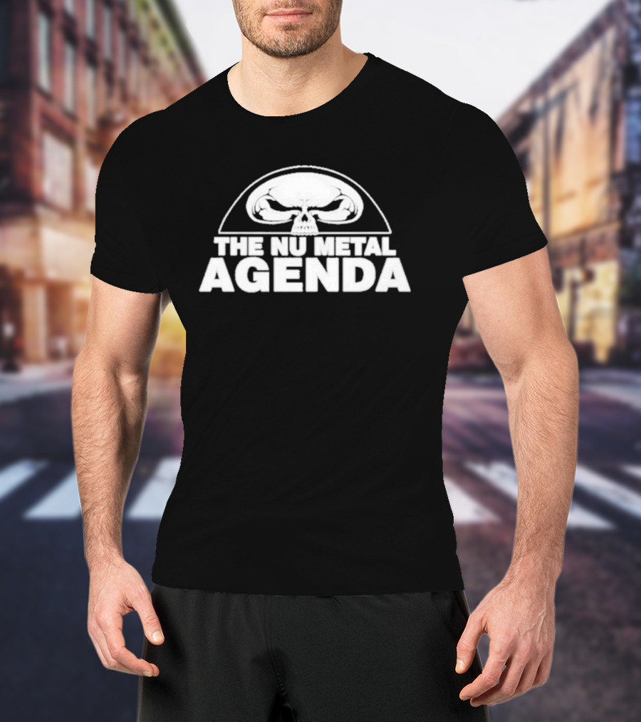 The Nu Metal Agenda Skull Symbol T-Shirt