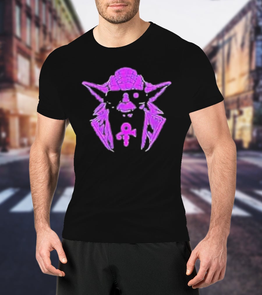 Yoda Purple Symbol Fusion T-Shirt
