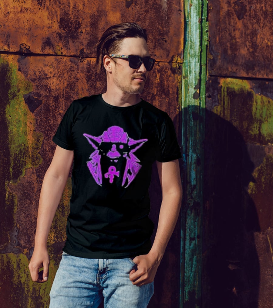 Yoda Purple Symbol Fusion T-Shirt