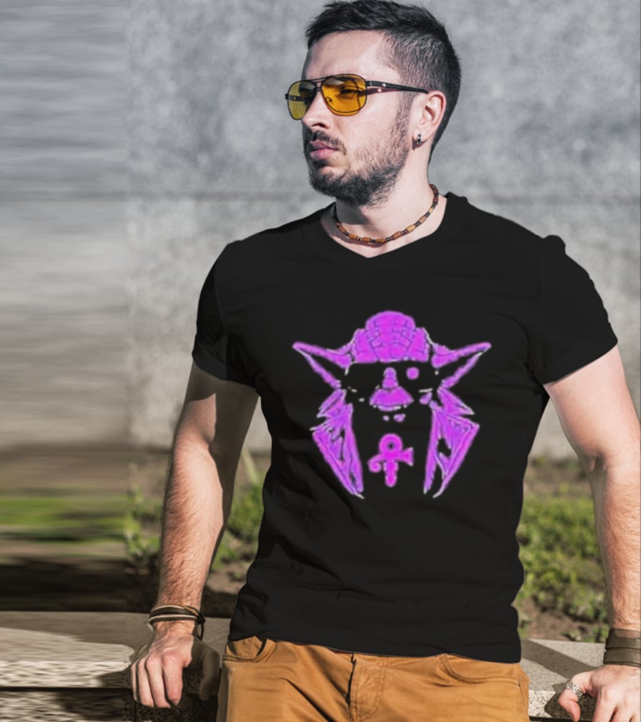 Yoda Purple Symbol Fusion T-Shirt