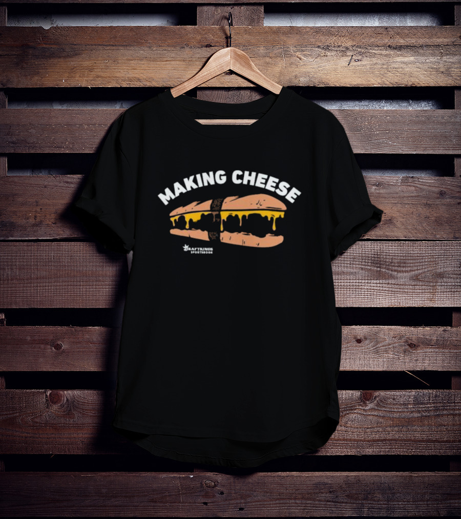 DraftKings Sportsbook Pennsylvania Making Cheese Iconic Sandwich T-Shirt