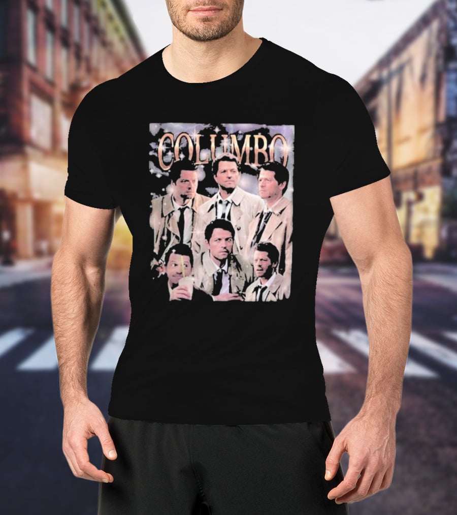 Columbo Misha Collins Detective T-Shirt
