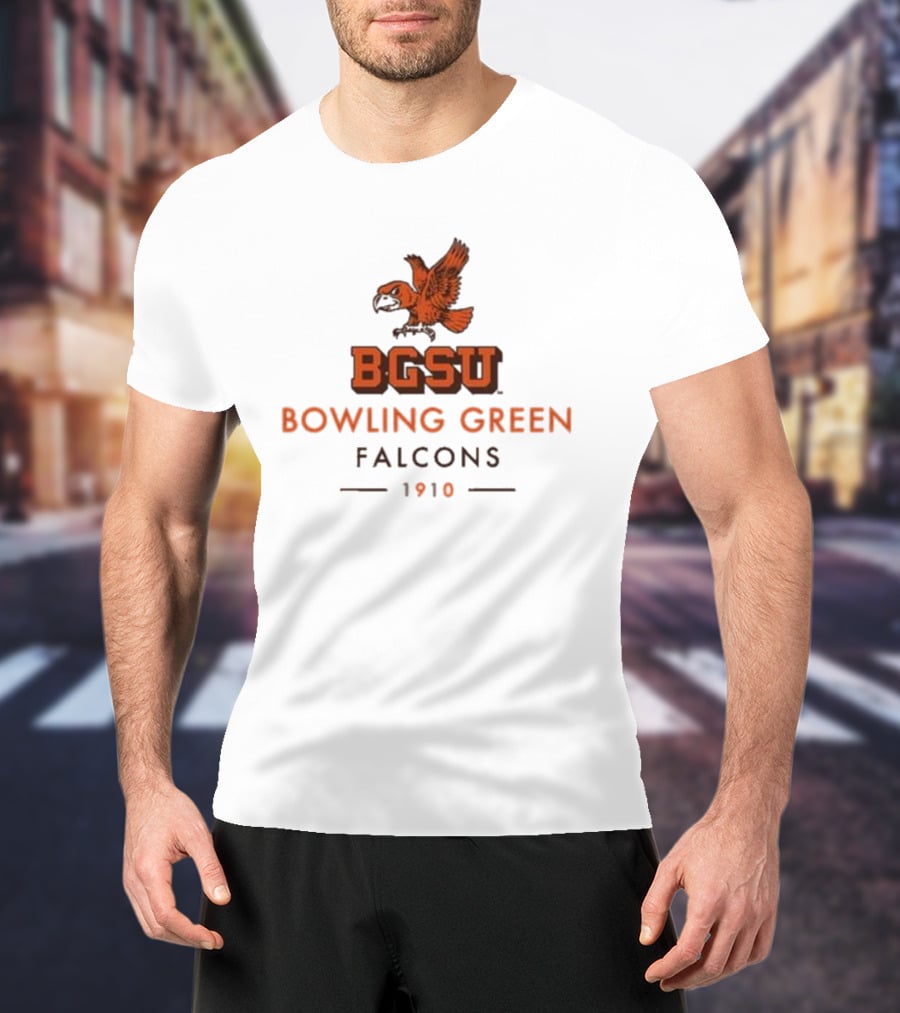 BGSU Bowling Green Falcons 1910 Vintage Falcon T-Shirt