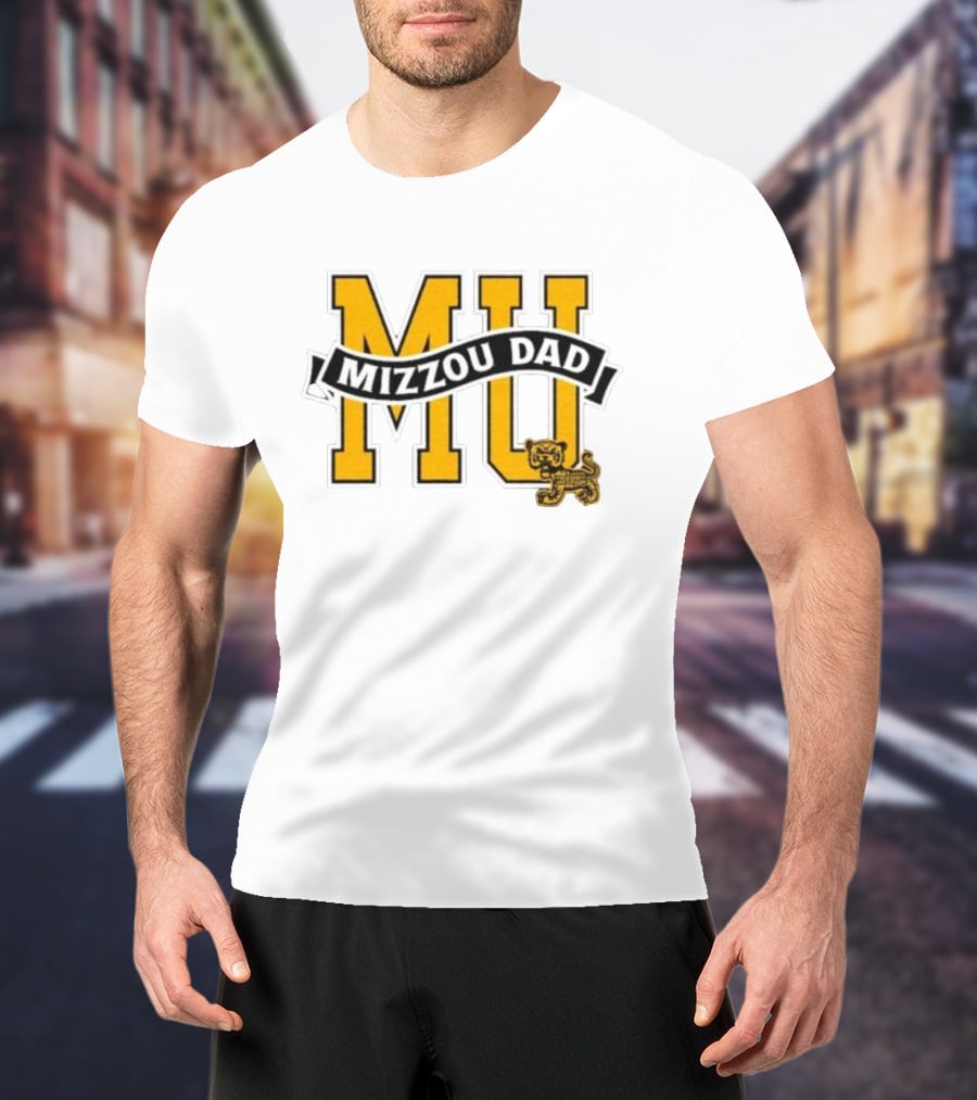 MU Mizzou Dad Tiger T-Shirt