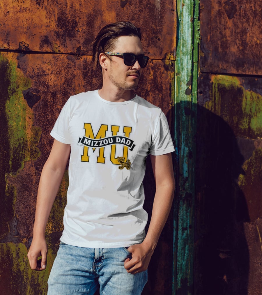 MU Mizzou Dad Tiger T-Shirt