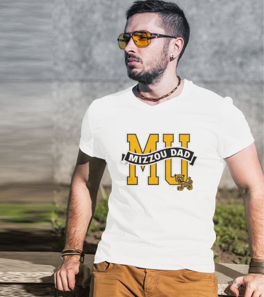 MU Mizzou Dad Tiger T-Shirt