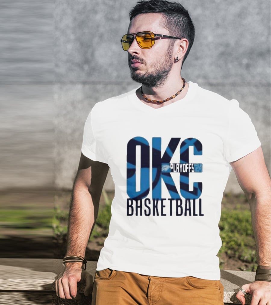 OKC Basketball Playoff 24 T-Shirt
