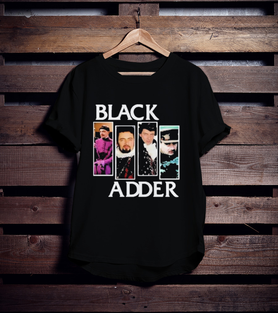 Black Adder Images Rowan Atkinson T-Shirt