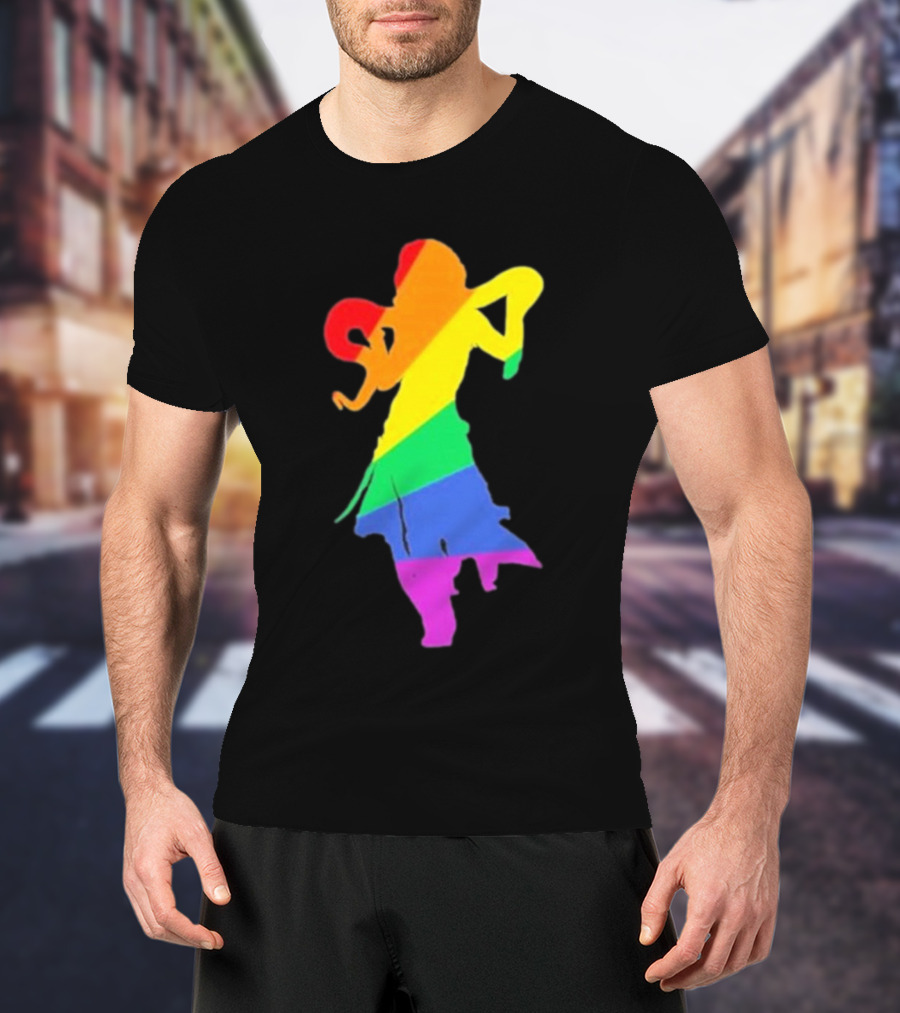 Abeardedhero Just Listen Rainbow T-Shirt