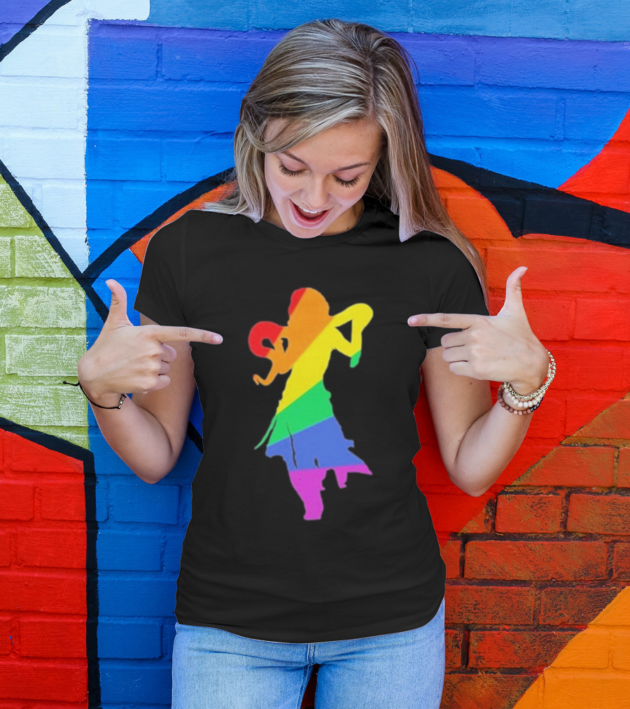 Abeardedhero Just Listen Rainbow T-Shirt