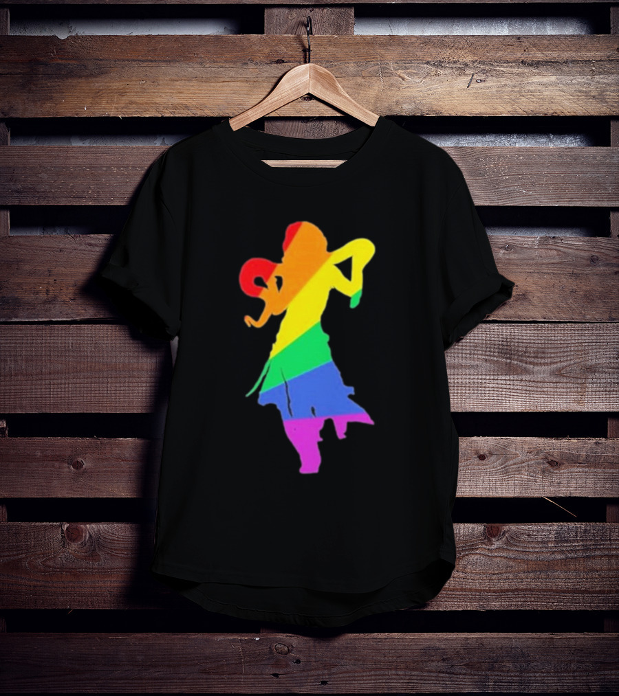 Abeardedhero Just Listen Rainbow T-Shirt
