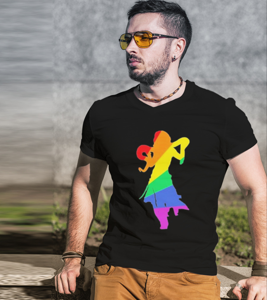 Abeardedhero Just Listen Rainbow T-Shirt