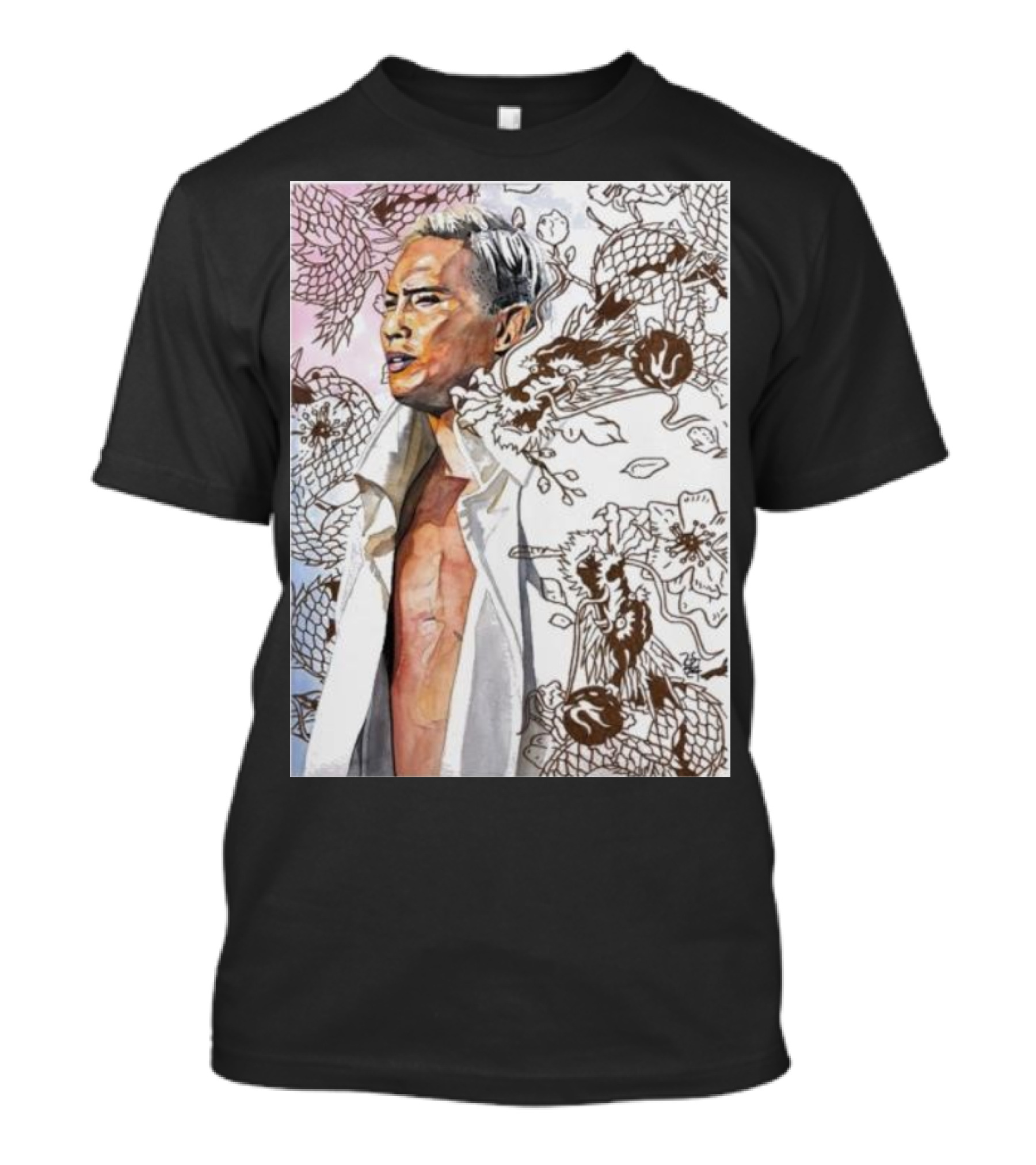 Kazuchika Okada Rob Schamberger Dragon T-Shirt