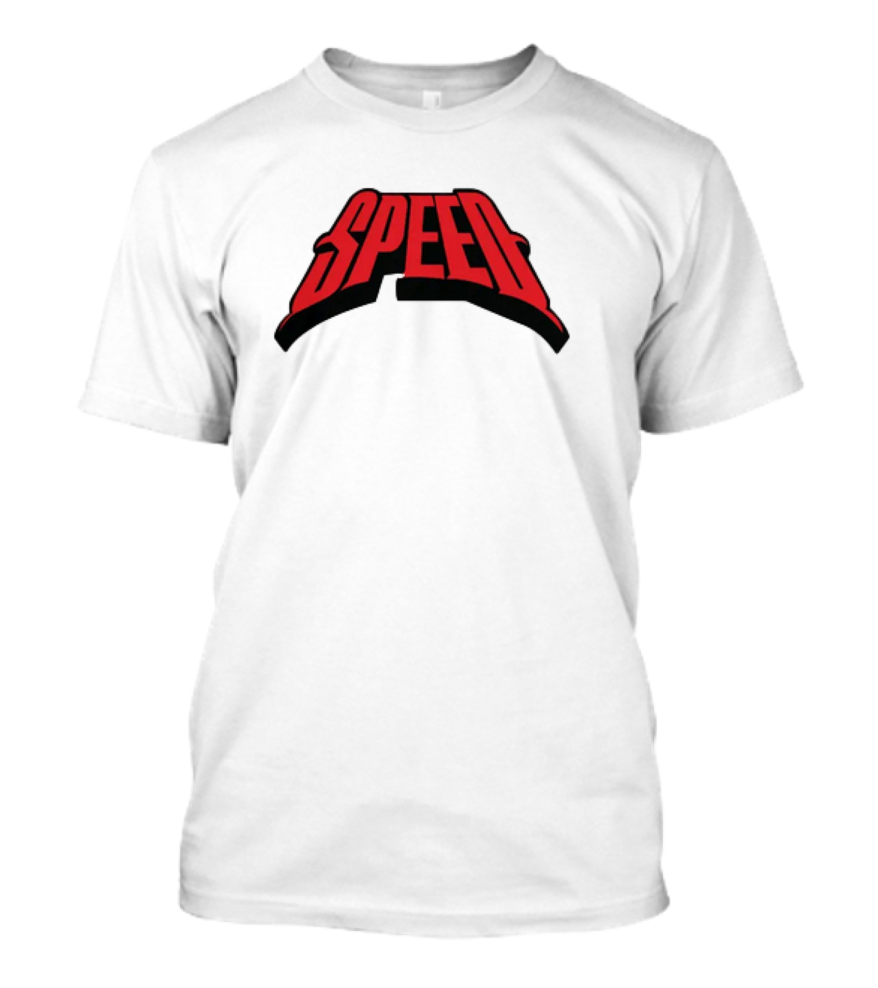 Speed Red Bold Arch Logo T-Shirt