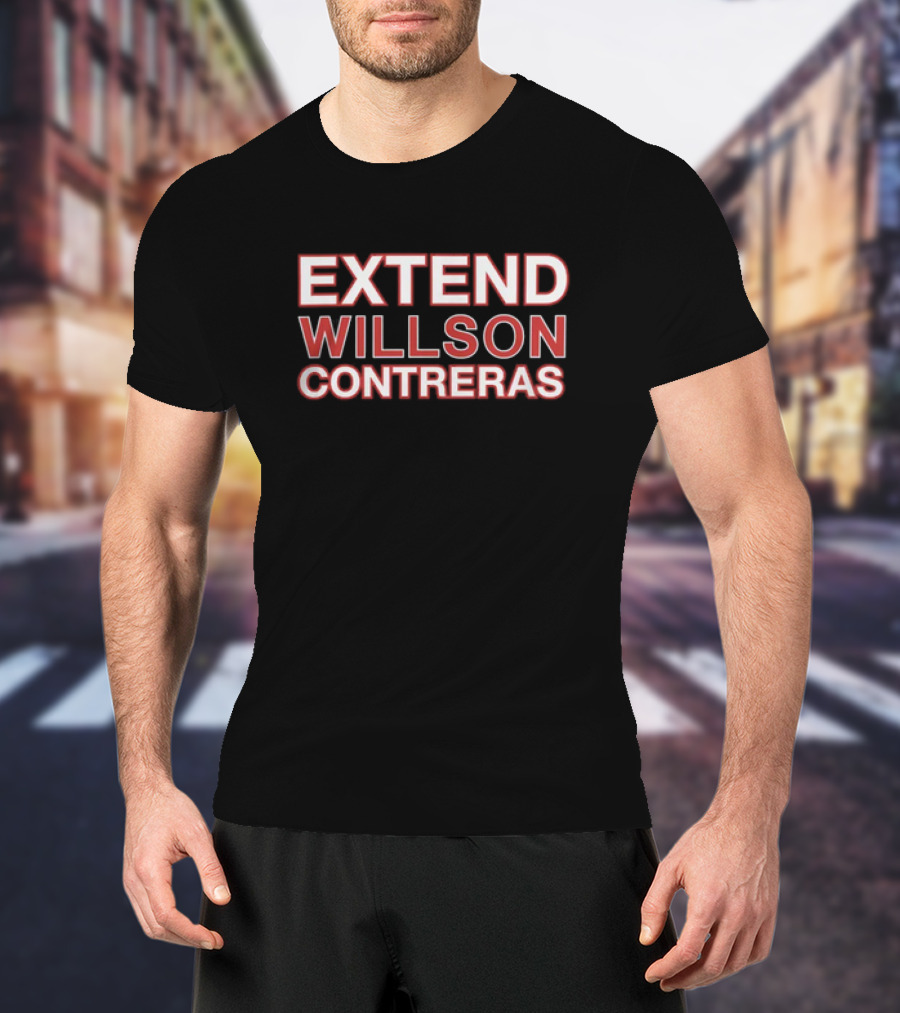Extend Willson Contreras Funny T-Shirt
