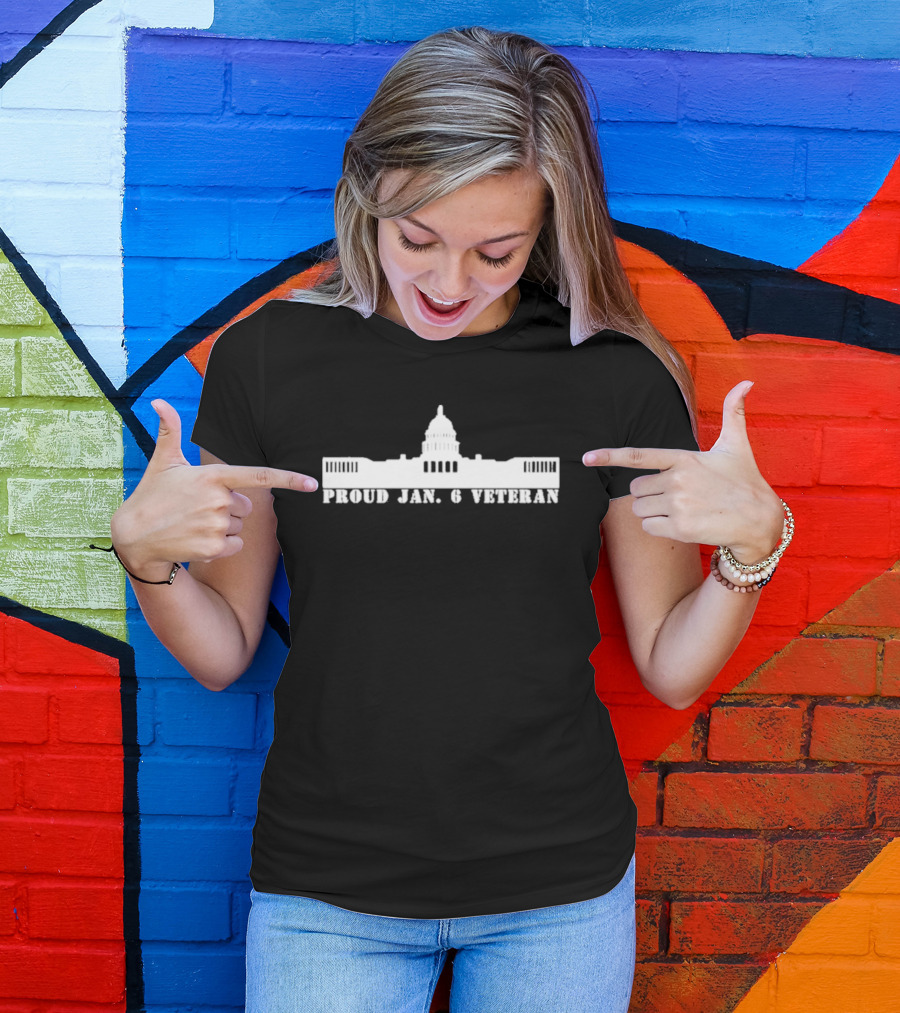 Proud Jan. 6 Veteran Capitol Building T-Shirt