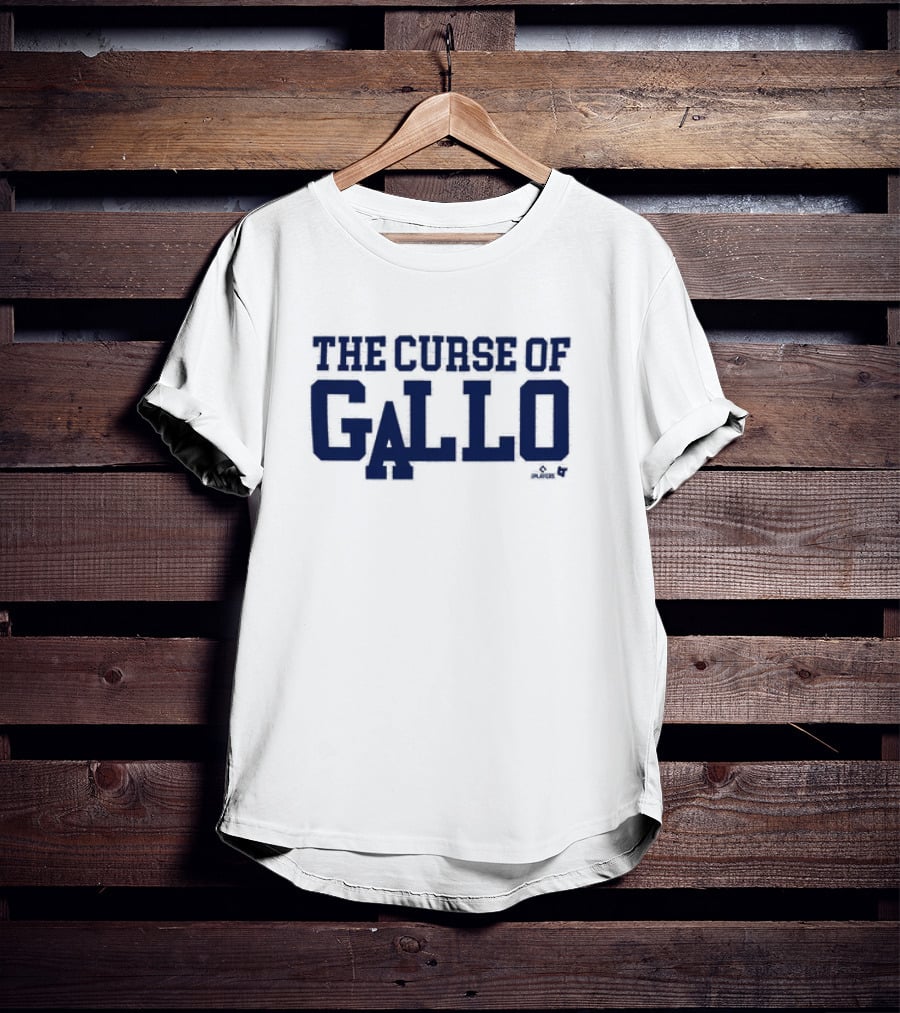 The Curse Of Gallo Joey Gallo Los Angeles Dodgers T-Shirt