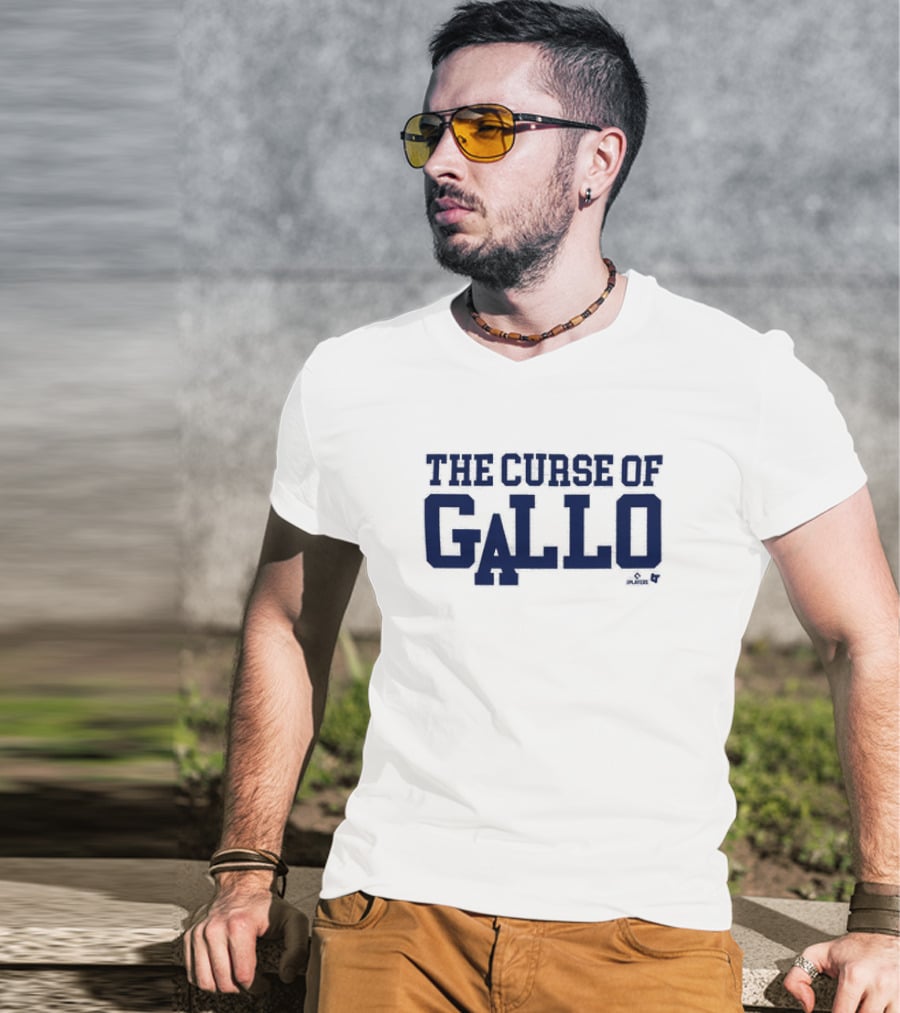 The Curse Of Gallo Joey Gallo Los Angeles Dodgers T-Shirt