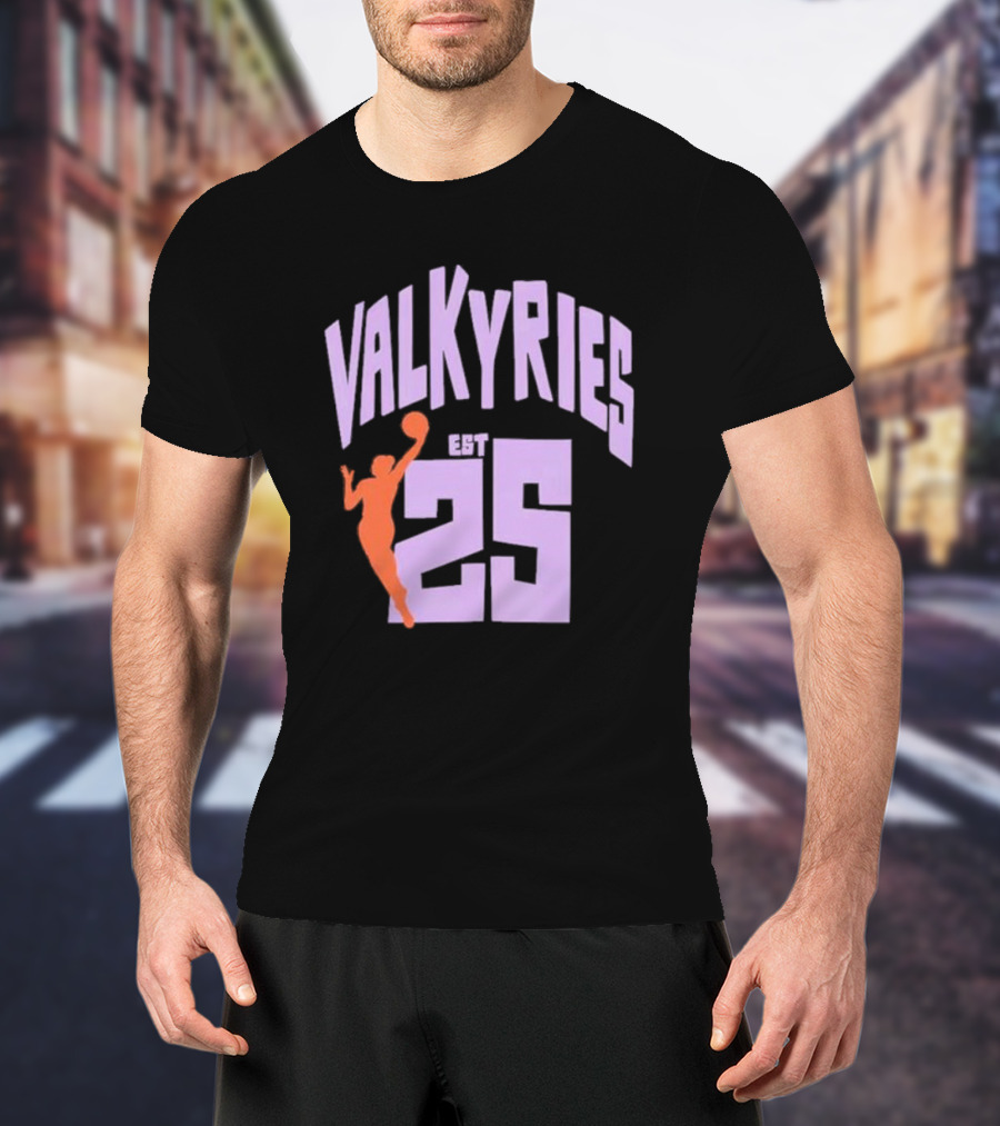 Golden State Valkyries EST 25 Basketball Playa Society T-Shirt