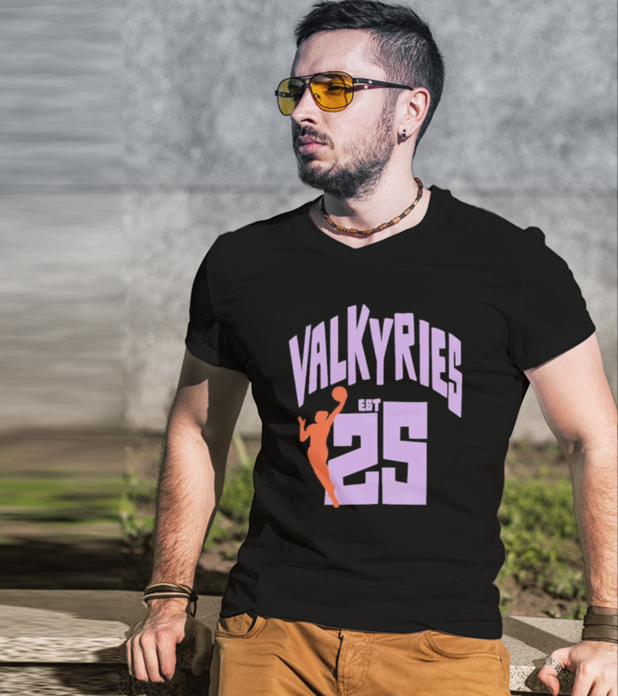Golden State Valkyries EST 25 Basketball Playa Society T-Shirt