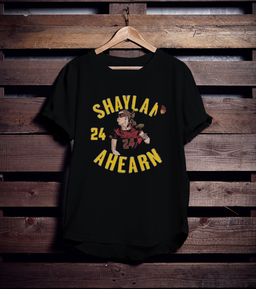 Shaylan Ahearn Maryland 24 Sports T-Shirt
