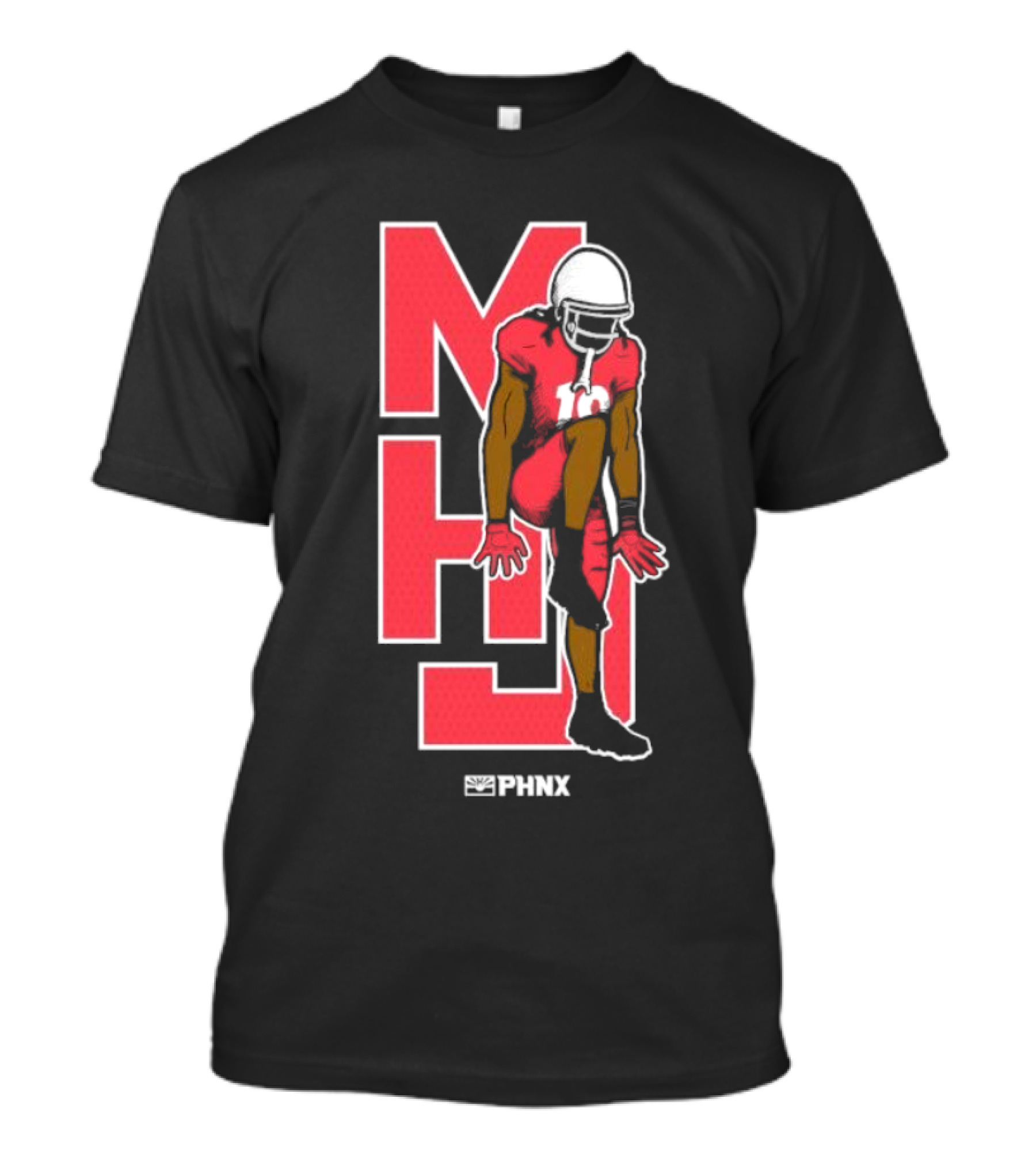 MHJ PHNX Cardinals Football Player Iconic Pose T-Shirt