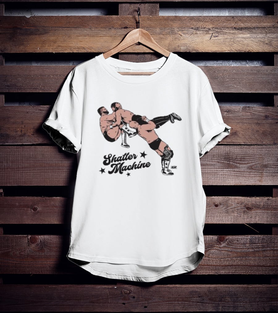 Shatter Machine Wrestling Move Top Rope Action T-Shirt