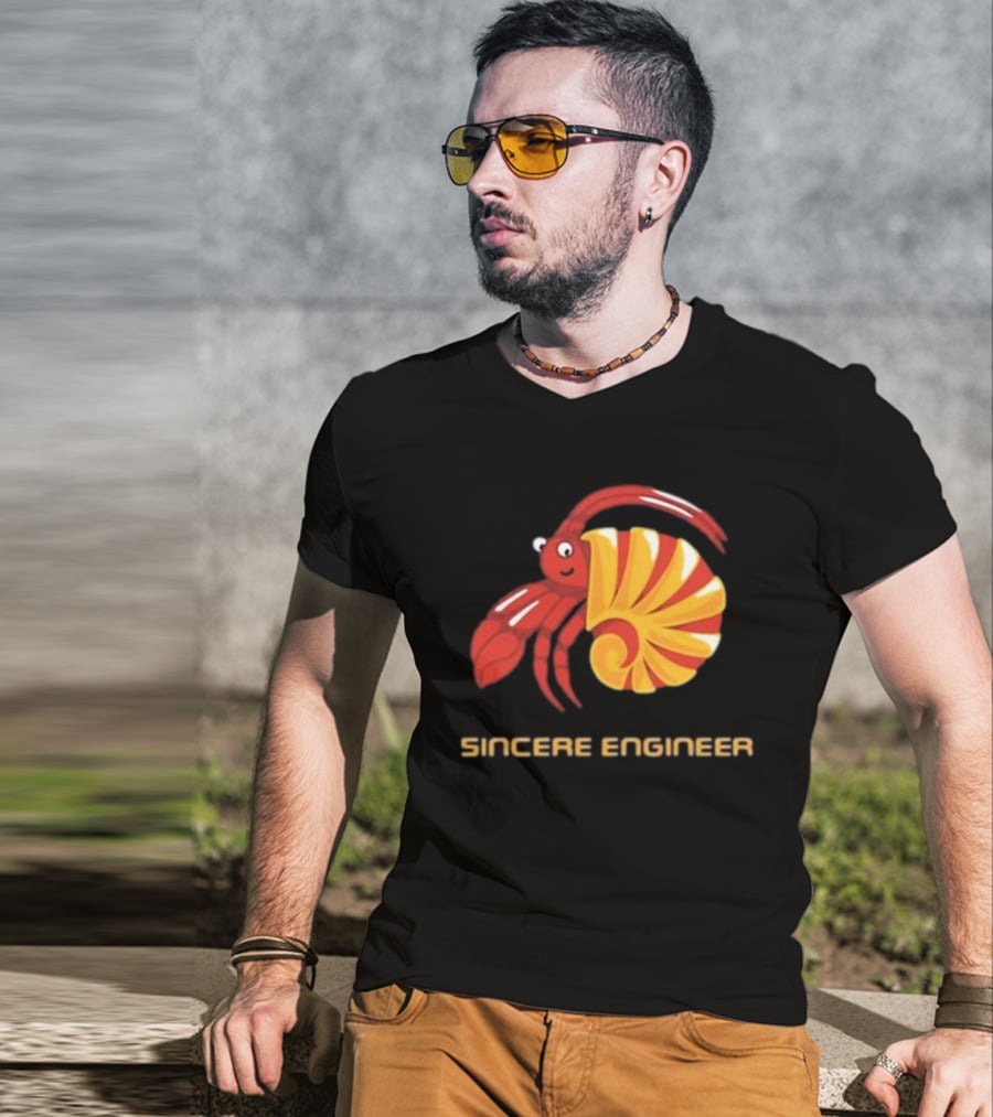 Sincere Engineer Hermit Crab T-Shirt