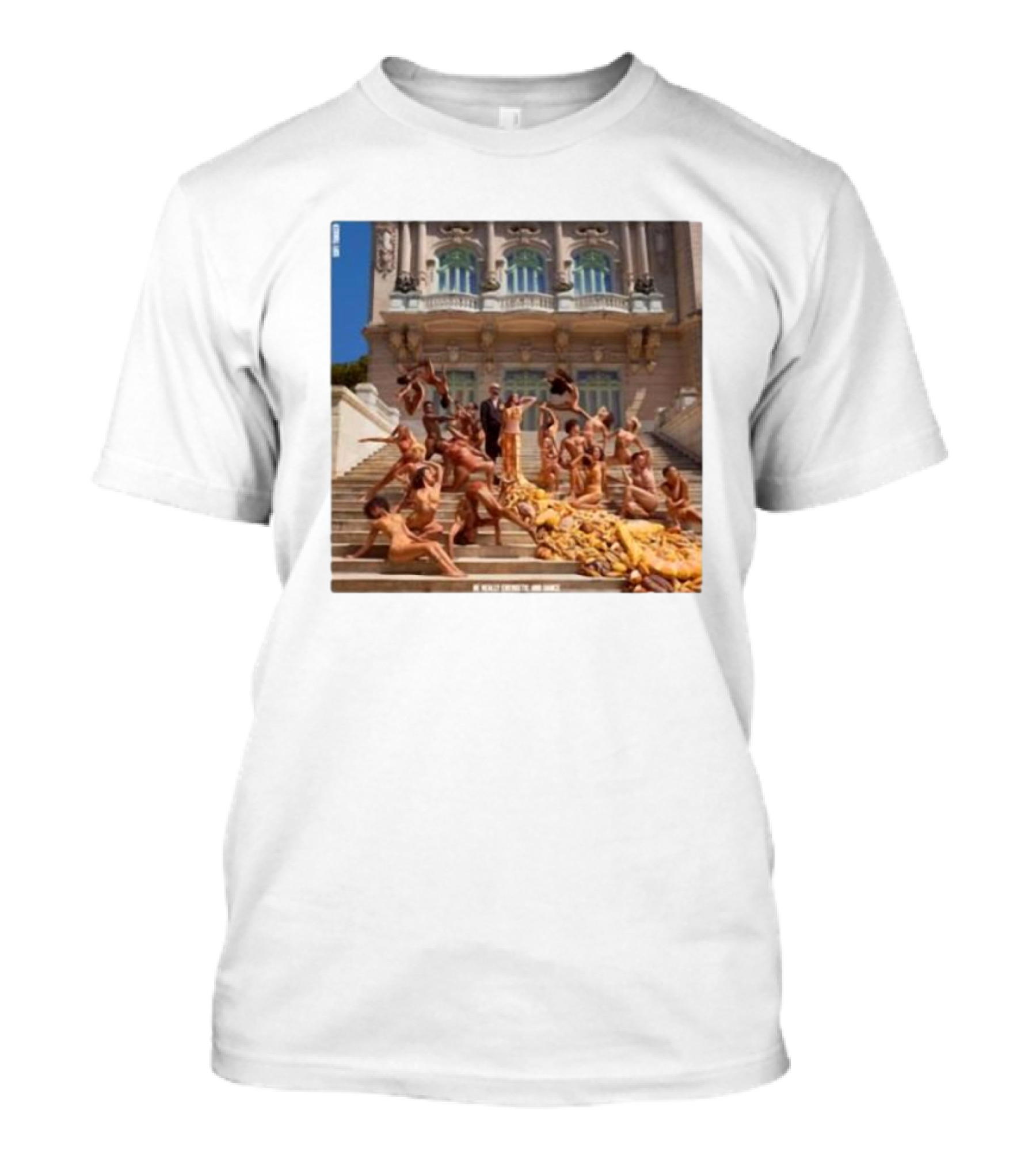Sofi Tukker Bread Album Cover Art Dripping In Bread On Grand Staircase T-Shirt