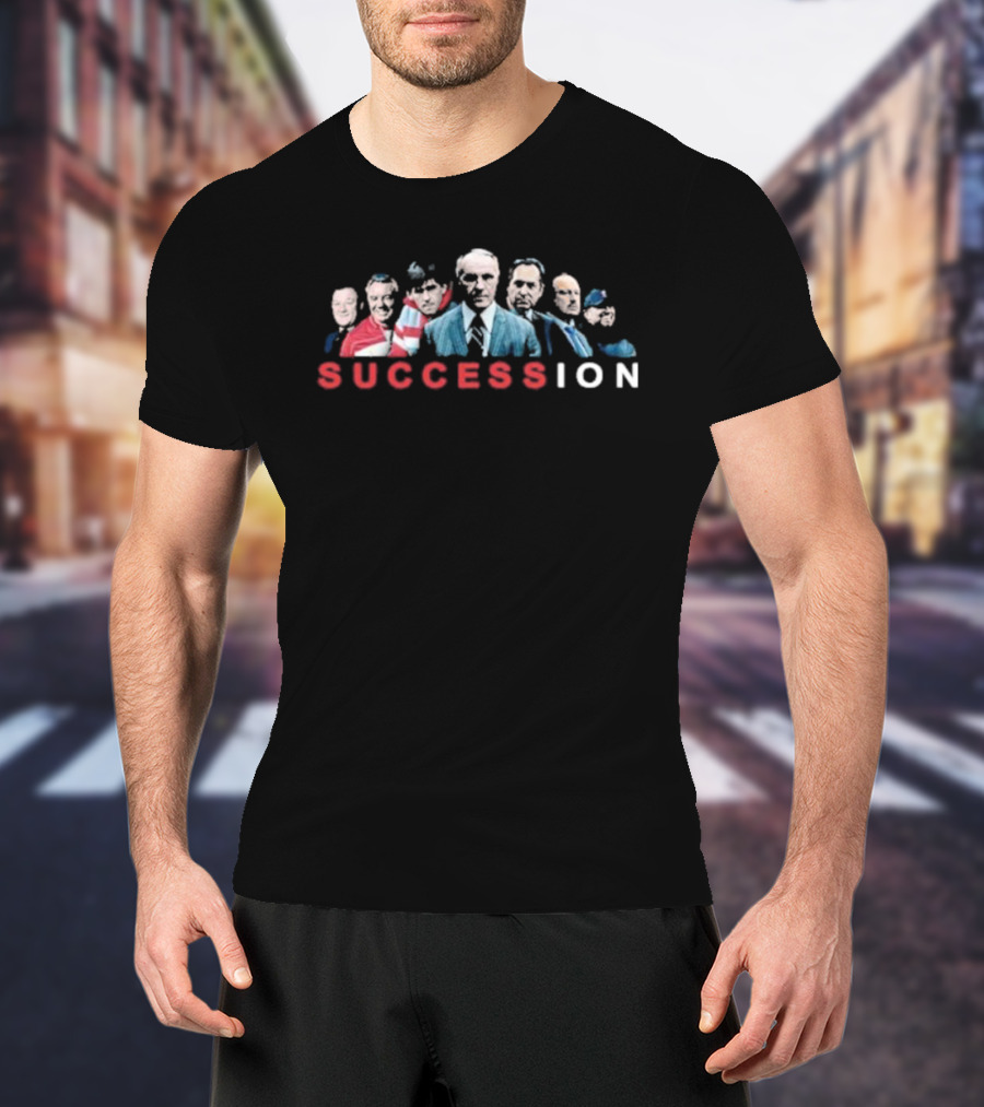 The Redmen TV Succession Inspired By Iconic Series Characters T-Shirt