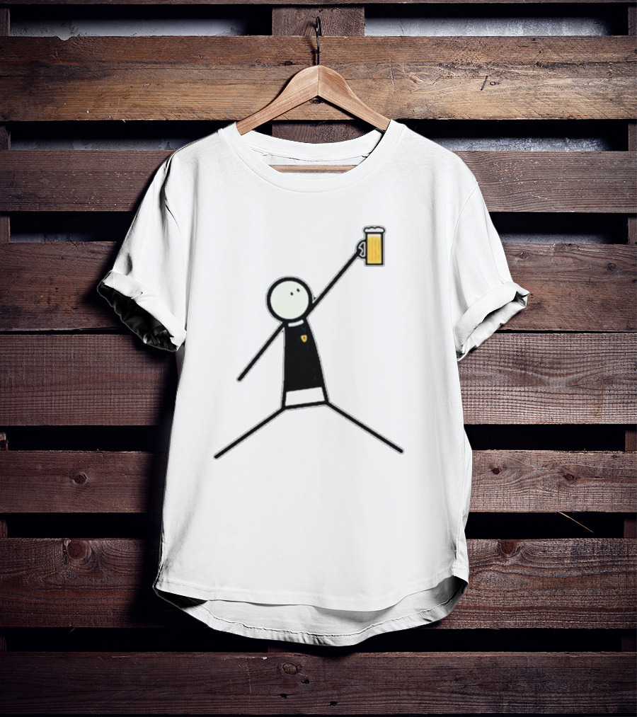 The Schottland Jumpman Stick Figure Beer Icon Scotland T-Shirt