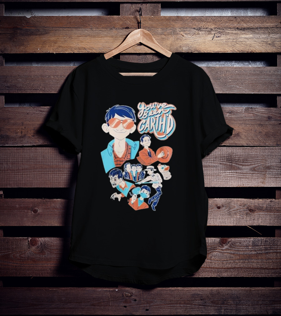 You’ve Been Garthed Blue Cartoon Character Collection T-Shirt
