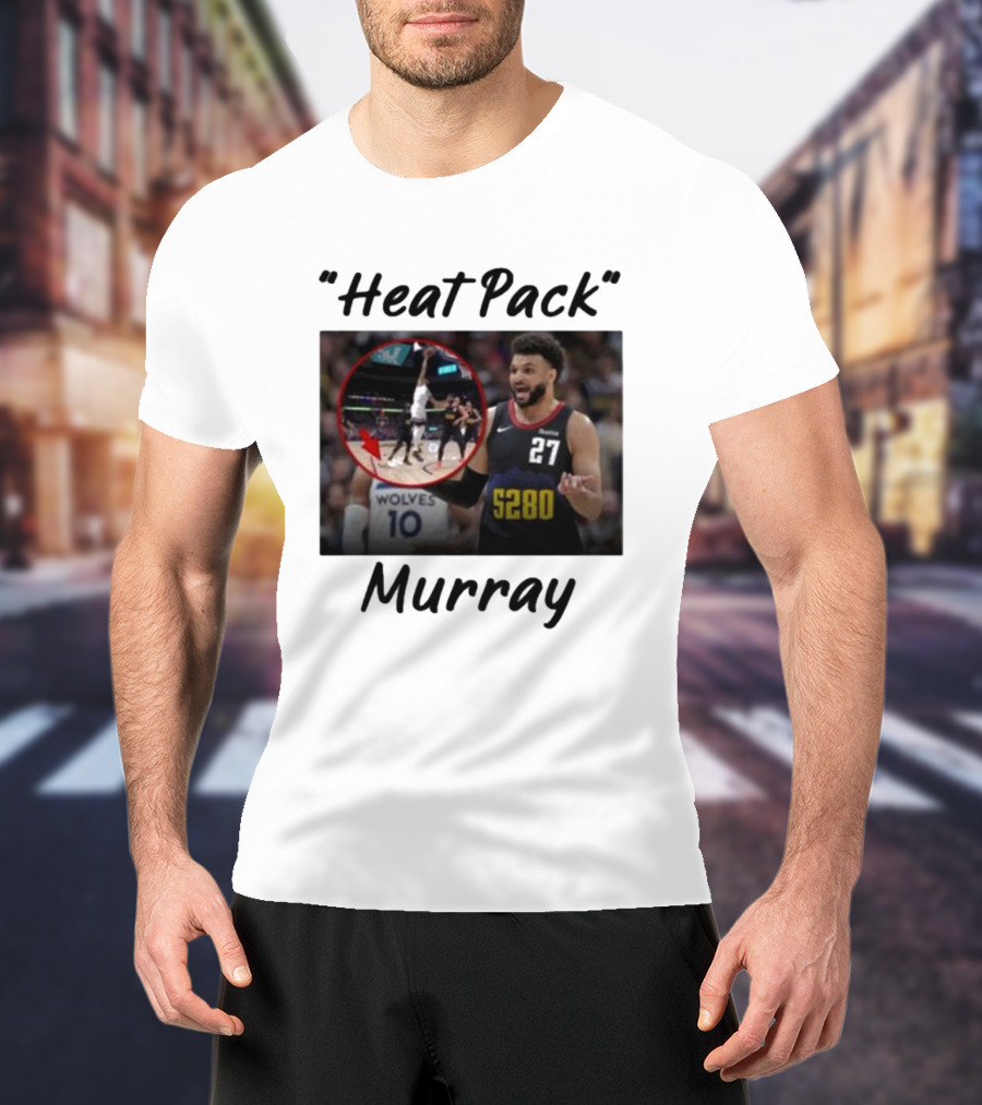 Heat Pack Murray 5280 Wolves 27 Basketball Action T-Shirt