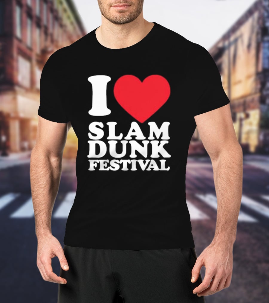 I Heart Slam Dunk Festival T-Shirt