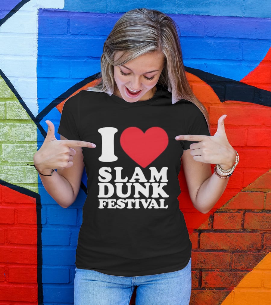 I Heart Slam Dunk Festival T-Shirt