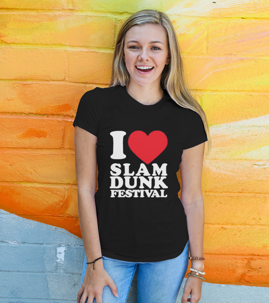 I Heart Slam Dunk Festival T-Shirt