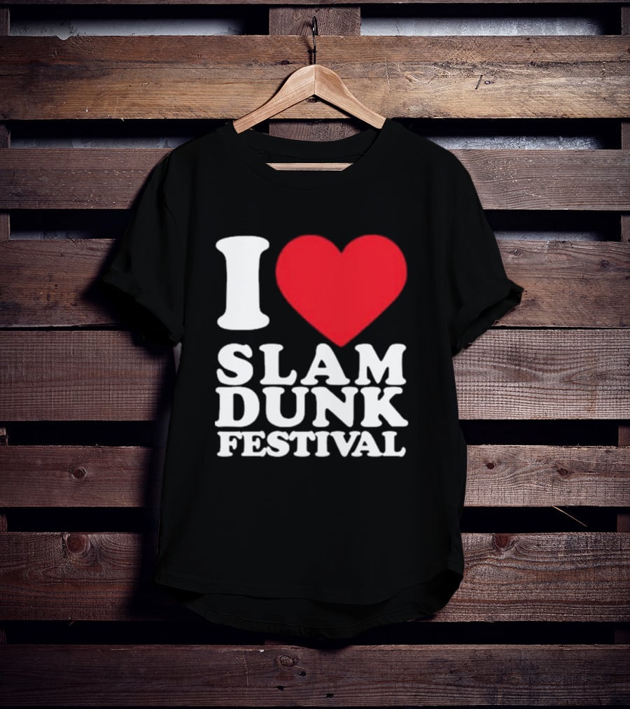 I Heart Slam Dunk Festival T-Shirt