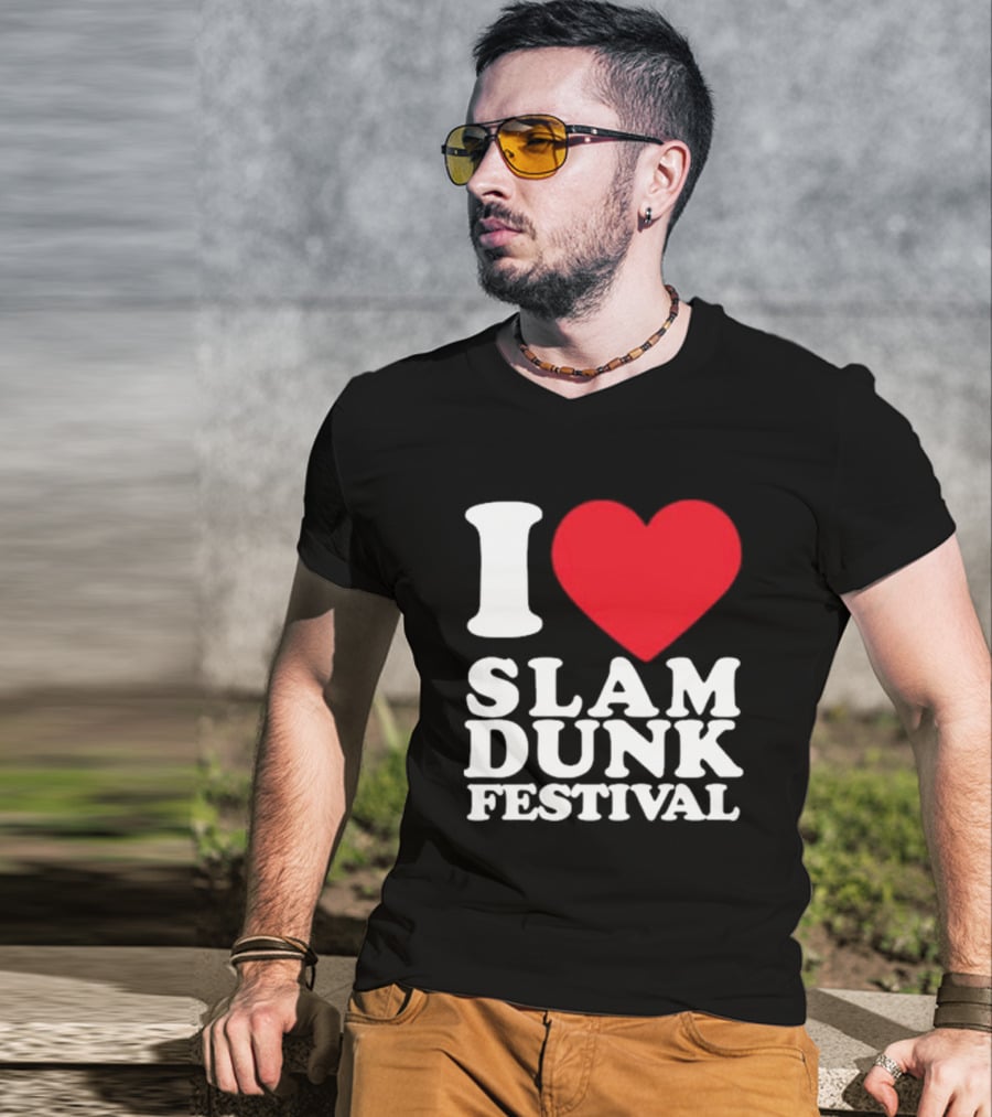 I Heart Slam Dunk Festival T-Shirt
