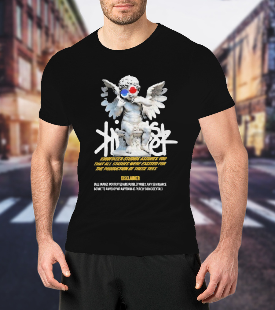 Kingfisher Studios Assures You Statues Were Excited For Tees Purely Vibes Innocental T-Shirt