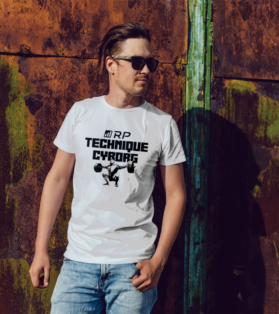 RP Technique Cyborg Squat Lifting T-Shirt