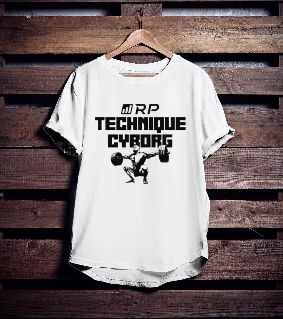 RP Technique Cyborg Squat Lifting T-Shirt