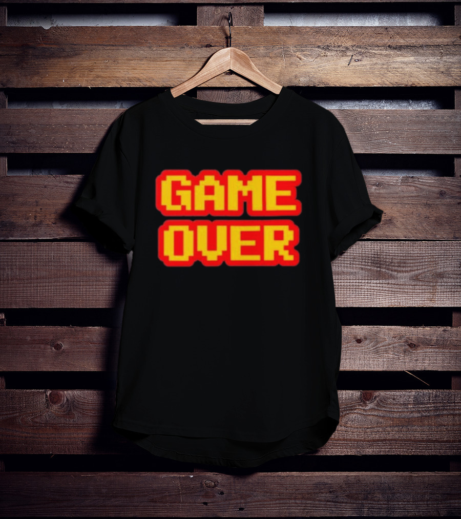 Rock The Culture Get Your Very Own Game Over Gaming T-Shirt