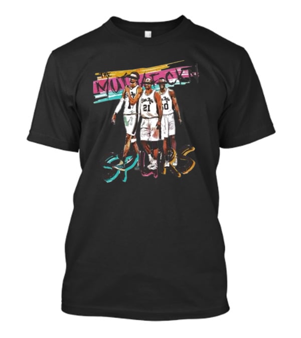 The Muthafckin Spurs San Antonio Basketball Team Trio T-Shirt