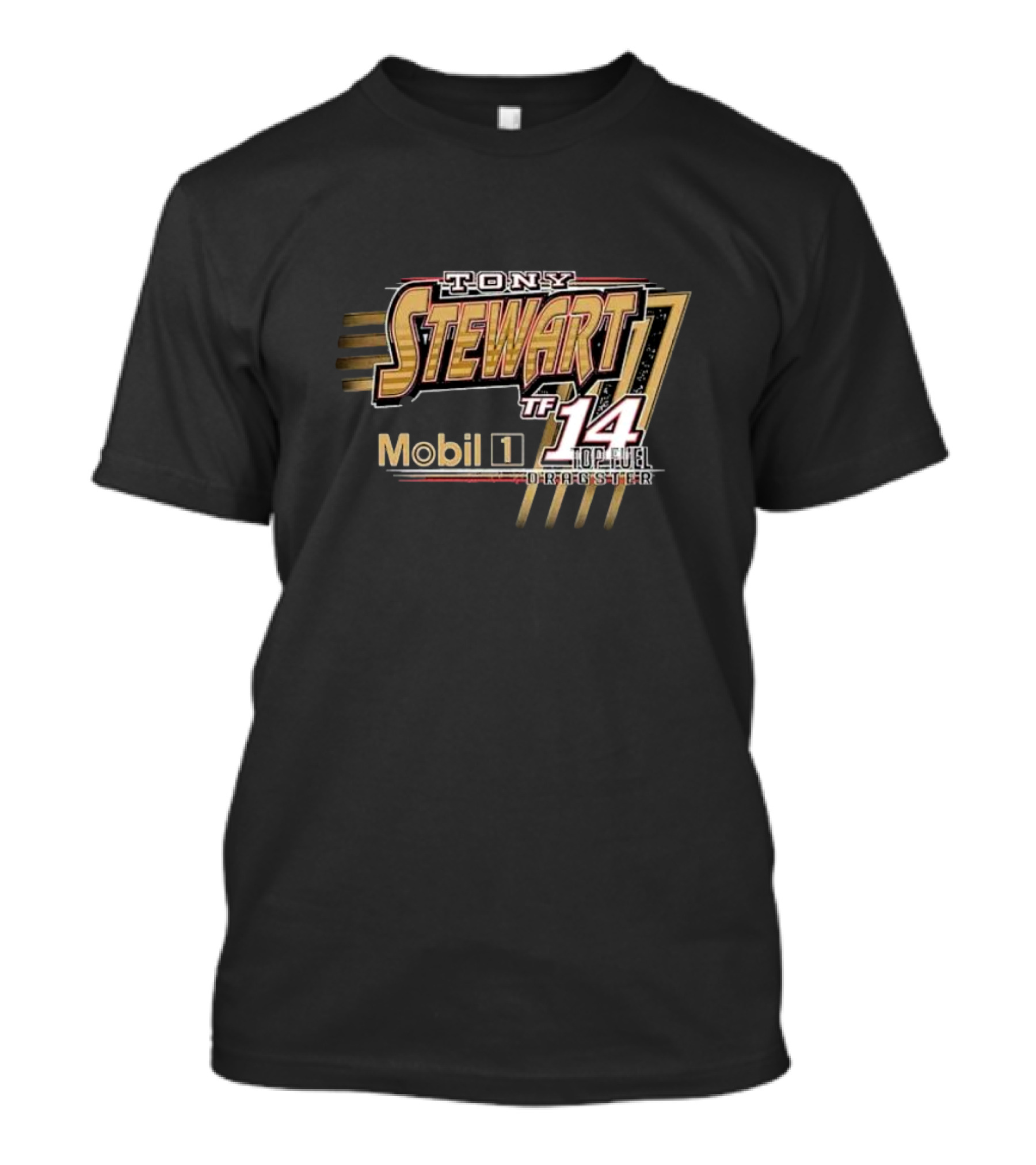 Tony Stewart Mobil 1 TF 14 Top Fuel Dragster T-Shirt