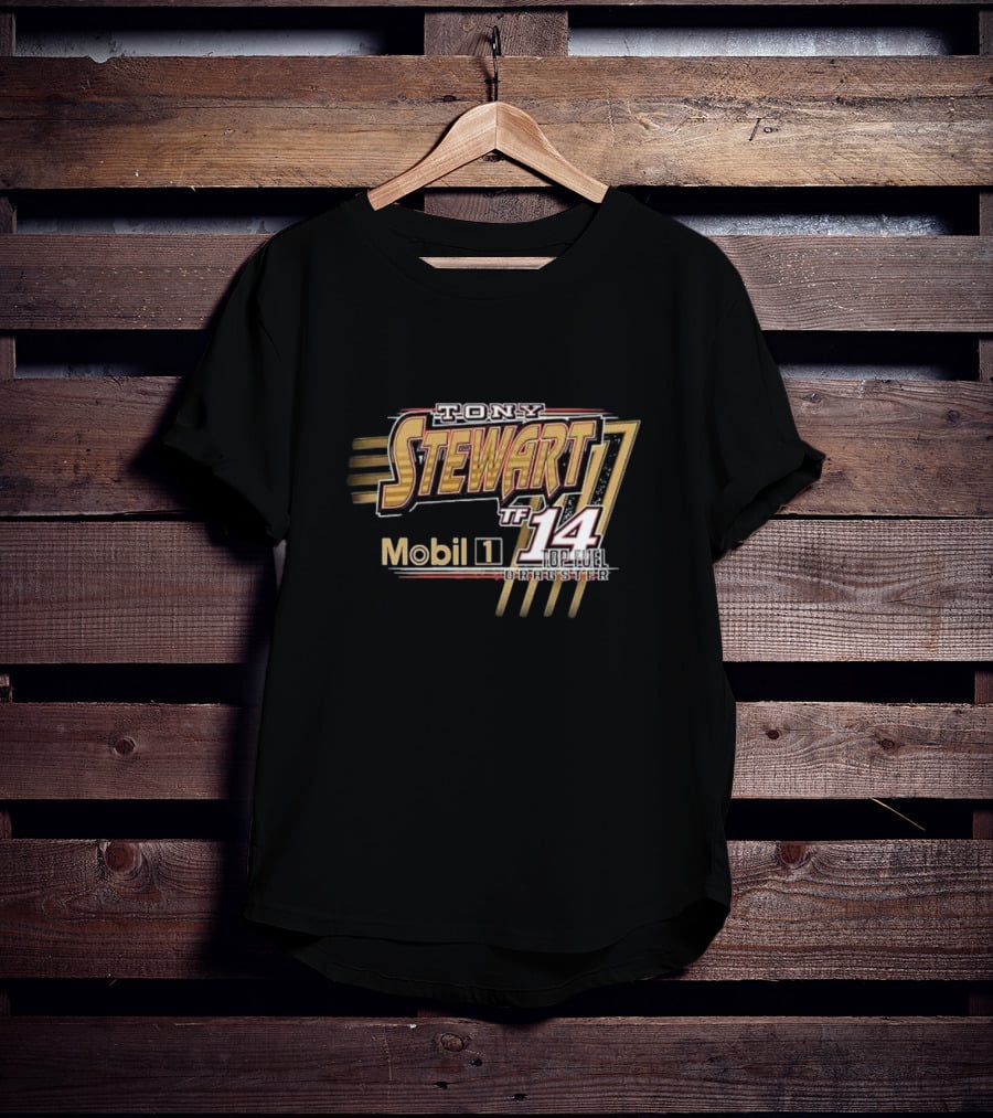 Tony Stewart Mobil 1 TF 14 Top Fuel Dragster T-Shirt