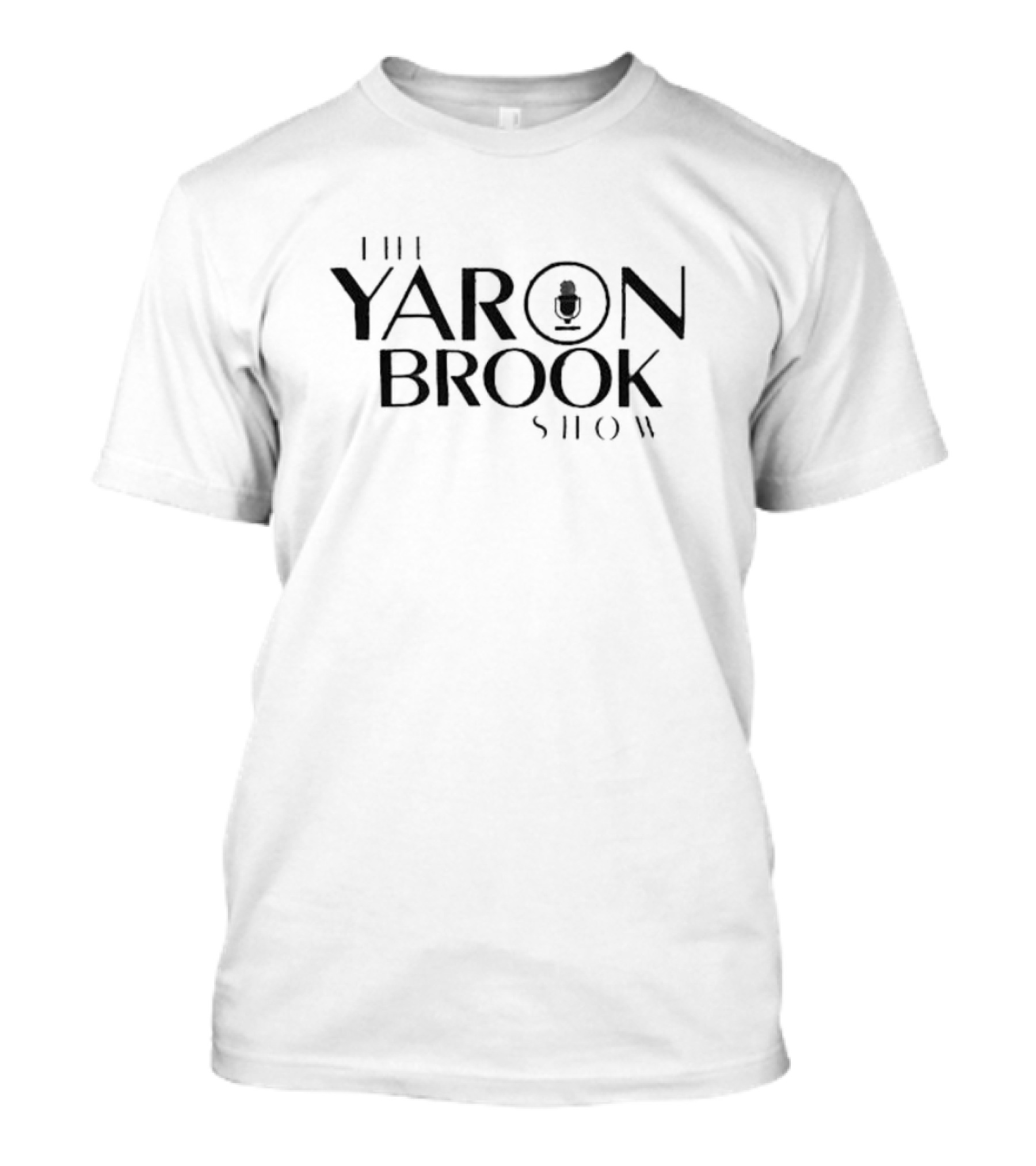 The Yaron Brook Show Microphone Emblem T-Shirt