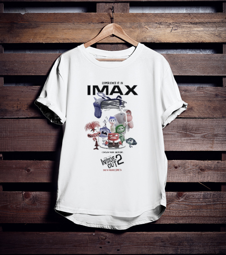 Inside Out 2 Experience It In IMAX June 14 T-Shirt